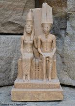 Load image into Gallery viewer, Egyptian God Amun & Mut Sculpture museum reproduction art 7" www.Neo-Mfg.com Museum Reproduction Mérymaât