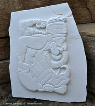 Load image into Gallery viewer, History Aztec Maya Itzamna Artifact Carved Sculpture Statue 13" Tall www.Neo-Mfg.com Wall art Codex