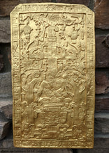 Load image into Gallery viewer, History Aztec Mayan sarcophagus of king K’inich Janaab’ Pakal wall plaque art 18" www.Neo-Mfg.com