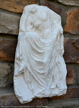 Load image into Gallery viewer, Roman Greek Nike from Acropolis Samothrace Wall High Relief Winged Victory Sculpture Statue 14.5" Tall www.Neo-Mfg.com home decor