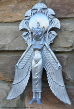 Load image into Gallery viewer, Egyptian Sekhmet winged Sculptural Wall frieze plaque relief www.Neo-Mfg.com 11"