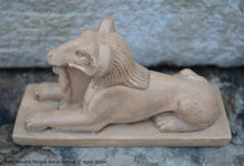 Load image into Gallery viewer, Egyptian Sphinx Ram-Headed Temple Amun Karnak Carving sculpture statue 5" www.Neo-Mfg.com