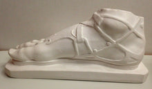 Load image into Gallery viewer, Roman Greek Foot of Hermes sculpture relief 14" www.Neo-Mfg.com