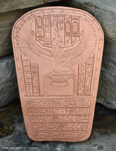 Load image into Gallery viewer, History Egyptian Maat Isis Stela Plaque Coffin Artifact Sculpture 11" www.Neo-Mfg.com home decor g19 j32