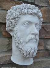 Load image into Gallery viewer, Marcus Aurelius Antoninus Augustus Bust Wall plaque relief Sculpture 16" Museum Quality www.Neo-Mfg.com