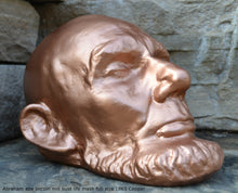 Load image into Gallery viewer, History Abraham abe lincoln mill bust life mask full size 1865 www.neo-mfg.com