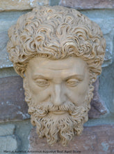 Load image into Gallery viewer, Marcus Aurelius Antoninus Augustus Bust wall relief 9" Museum Quality www.Neo-Mfg.com