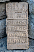 Load image into Gallery viewer, Assyrian Apadana Persepolis Shiraz Throne Hall Sotoun Palace Sculpture reproduction art 10" www.Neo-Mfg.com Museum Reproduction j1