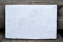 Load image into Gallery viewer, History Egyptian Afterlife Judgement Stela Plaque Artifact Sculpture 14" www.Neo-Mfg.com home decor L8