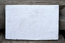 Load image into Gallery viewer, History Egyptian Afterlife Judgement Stela Plaque Artifact Sculpture 14" www.Neo-Mfg.com home decor L8