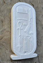 Load image into Gallery viewer, Egyptian King Tut Cartouche tomb Artifact Carved Sculpture Statue 7" ww.Neo-Mfg.com Home decor tutankhamun