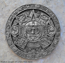 Load image into Gallery viewer, Aztec Mayan Tonatiuh sun god relief sculpture ancient replica www.Neo-Mfg.com 10" n4