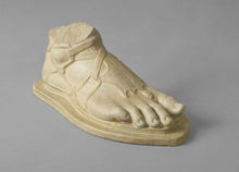 Load image into Gallery viewer, Roman Greek Foot of Hermes sculpture relief 14" www.Neo-Mfg.com