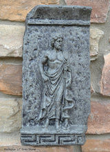 Load image into Gallery viewer, Roman Greek Asclepius Asklēpiós Frieze fragment Sculpture reproduction art 12" www.Neo-Mfg.com home decor a2