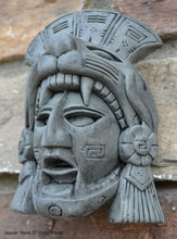 Load image into Gallery viewer, History Aztec Maya Artifact Warrior mask Jaguar Sculpture Statue 5" Tall www.Neo-Mfg.com
