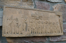 Load image into Gallery viewer, Assyrian Persian Behistun Inscription Darius the Great art Sculpture wall plaque relief 14" www.Neo-Mfg.com L10