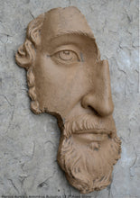 Load image into Gallery viewer, Marcus Aurelius Antoninus Augustus 3D Portrait Face Wall Plaque Sculpture Fragment 12.5" www.Neo-Mfg.com