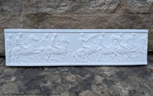 Load image into Gallery viewer, History Roman horsemen Stela Fragment Sculptural wall relief plaque www.Neo-Mfg.com 9" Henning design