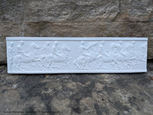 Load image into Gallery viewer, History Roman horsemen Stela Fragment Sculptural wall relief plaque www.Neo-Mfg.com 9" Henning design