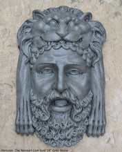 Load image into Gallery viewer, Hercules and The Nemean Lion bust Sculpture 18" www.Neo-Mfg.com home decor Museum Reproduction