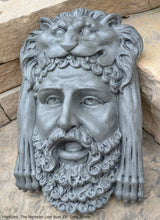 Load image into Gallery viewer, Hercules and The Nemean Lion bust Sculpture 18" www.Neo-Mfg.com home decor Museum Reproduction