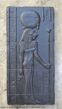 Load image into Gallery viewer, History Egyptian Sekhmet Kom Ombo Temple Sculptural wall relief www.Neo-Mfg.com 11" e7
