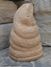 Load image into Gallery viewer, Aztec Mayan Quetzalcoatl winged serpent statue sculpture Artifact Carved Sculpture Statue 8" www.Neo-Mfg.com Museum reproduction