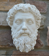 Load image into Gallery viewer, Marcus Aurelius Antoninus Augustus Bust wall relief 9" Museum Quality www.Neo-Mfg.com