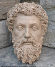Load image into Gallery viewer, Marcus Aurelius Antoninus Augustus Bust wall relief 9" Museum Quality www.Neo-Mfg.com
