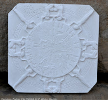 Load image into Gallery viewer, Egyptian Dendera Zodiac CALENDAR Sculptural wall relief plaque 8.5" Museum Quality www.Neo-Mfg.com g22