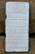 Load image into Gallery viewer, Assyrian Apadana Persepolis Shiraz Throne Hall Sotoun Palace Sculpture reproduction art 10" www.Neo-Mfg.com Museum Reproduction j1