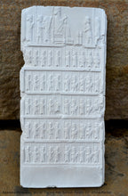 Load image into Gallery viewer, Assyrian Apadana Persepolis Shiraz Throne Hall Sotoun Palace Sculpture reproduction art 10" www.Neo-Mfg.com Museum Reproduction j1
