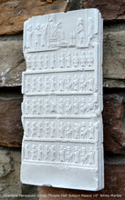 Load image into Gallery viewer, Assyrian Apadana Persepolis Shiraz Throne Hall Sotoun Palace Sculpture reproduction art 10" www.Neo-Mfg.com Museum Reproduction j1