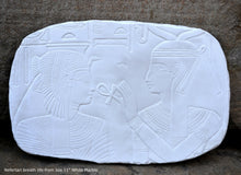 Load image into Gallery viewer, Egyptian Nefertari breath life from Isis Sculpture Statue Relief wall fragment www.Neo-mfg.com 11" e21