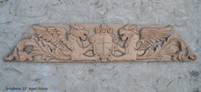 Load image into Gallery viewer, Griffin gryphons Winged lion wall Sculpture plaque 22" www.Neo-Mfg.com Home decor mystical