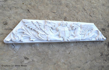 Load image into Gallery viewer, Griffin gryphons Winged lion wall Sculpture plaque 22" www.Neo-Mfg.com Home decor mystical