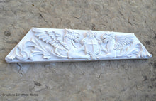 Load image into Gallery viewer, Griffin gryphons Winged lion wall Sculpture plaque 22" www.Neo-Mfg.com Home decor mystical