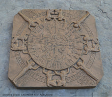 Load image into Gallery viewer, Egyptian Dendera Zodiac CALENDAR Sculptural wall relief plaque 8.5" Museum Quality www.Neo-Mfg.com g22