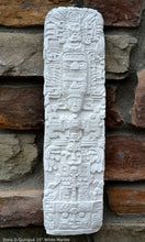 Load image into Gallery viewer, History Aztec Maya Artifact Carved Otum Quirigua Stela Sun Stone Sculpture Statue 15" Tall www.Neo-Mfg.com