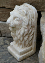 Load image into Gallery viewer, Lion Bust Crete sculpture art www.Neo-Mfg.com home decor 11"