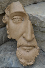 Load image into Gallery viewer, Marcus Aurelius Antoninus Augustus 3D Portrait Face Wall Plaque Sculpture Fragment 12.5" www.Neo-Mfg.com