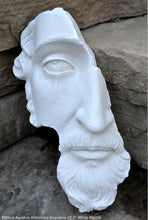 Load image into Gallery viewer, Marcus Aurelius Antoninus Augustus 3D Portrait Face Wall Plaque Sculpture Fragment 12.5" www.Neo-Mfg.com
