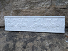 Load image into Gallery viewer, History Roman horsemen Stela Fragment Sculptural wall relief plaque www.Neo-Mfg.com 9" Henning design