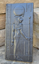 Load image into Gallery viewer, History Egyptian Sekhmet Kom Ombo Temple Sculptural wall relief www.Neo-Mfg.com 11" e7
