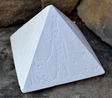 Load image into Gallery viewer, Egyptian Pyramid of 4 Gods 4.5" Tall sculpture www.Neo-Mfg.com home decor art