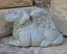 Load image into Gallery viewer, Dog puppy Angel Heaven sculpture statue memorial www.Neo-Mfg.com 8.5&quot;
