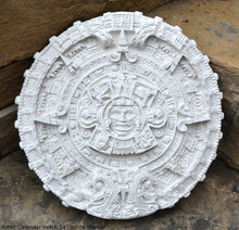 Load image into Gallery viewer, Aztec Mayan Calendar noch Artifact Carved Sculpture Statue 14" www.Neo-Mfg.com