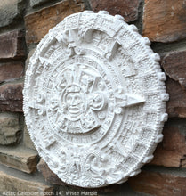 Load image into Gallery viewer, Aztec Mayan Calendar noch Artifact Carved Sculpture Statue 14" www.Neo-Mfg.com
