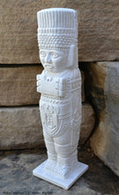 Load image into Gallery viewer, History Toltec warrior Mesoamerican MAYAN AZTEC Sculptural Statue Sculpture 12" www.Neo-Mfg.com