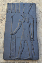 Load image into Gallery viewer, History Egyptian Horus Kom Ombo Temple Sculptural wall relief www.Neo-Mfg.com 11" e5